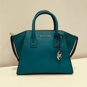 Michael Kors Turquoise Satchel